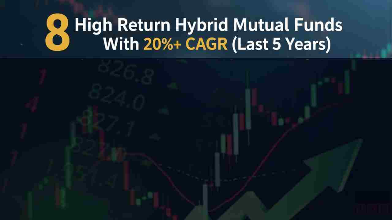 8 High Return Hybrid Mutual Funds With 20%+ CAGR (Last 5 Years)