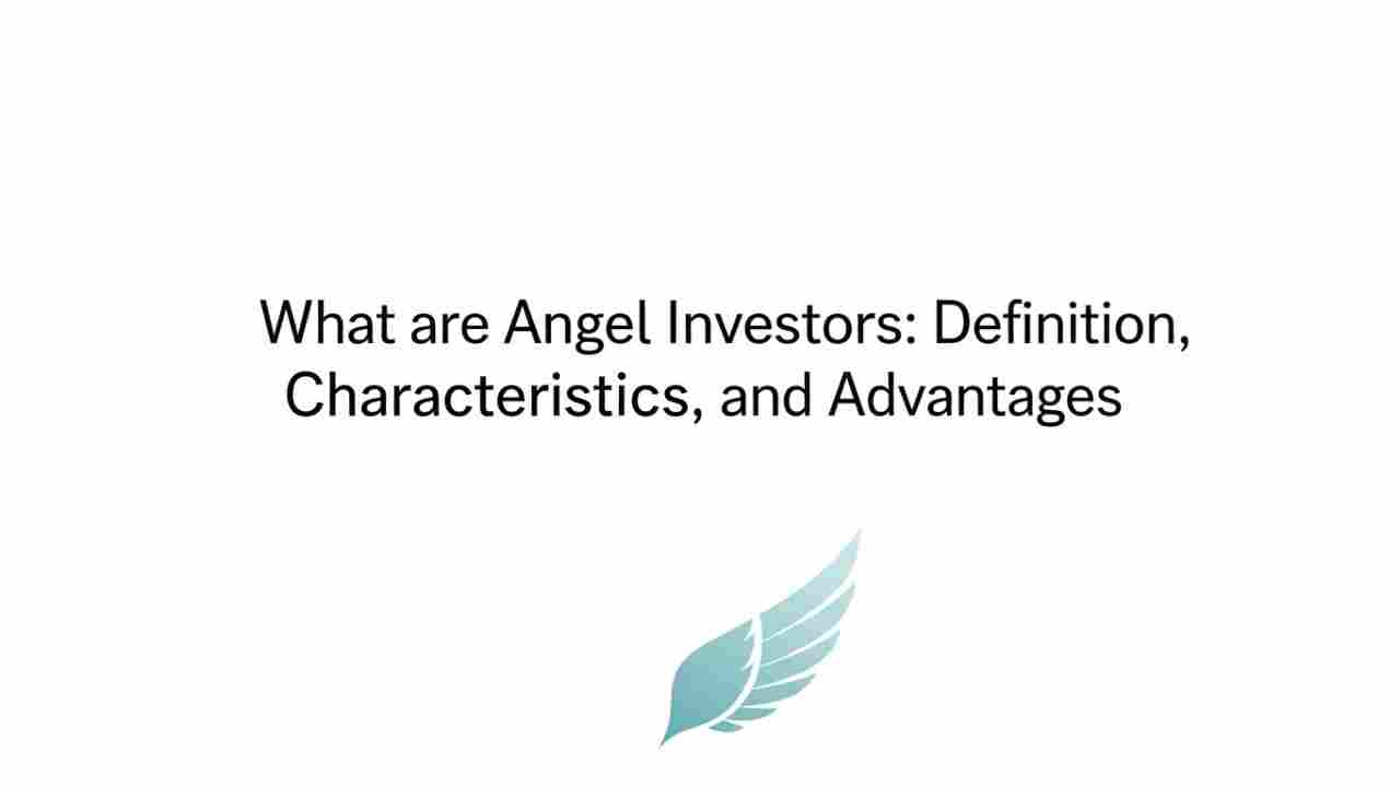 What are Angel Investors Definition, Characteristics, and Advantages